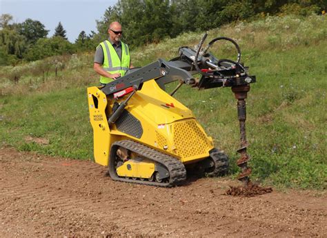 wacker neuson stand on loader